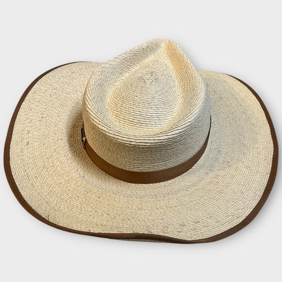 Brixton Straw Rancher Hat Natural Brown Band XS 6 3/4 54cm main image 3